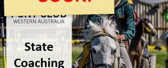 Pony Club WA State Coaching School CLOSING SOON!