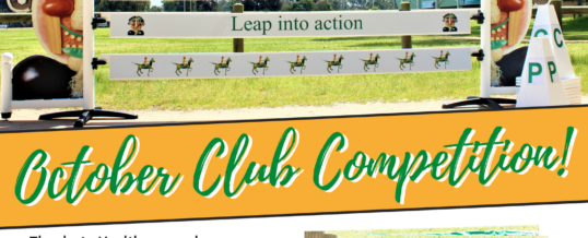 OCTOBER COMPETITION!
