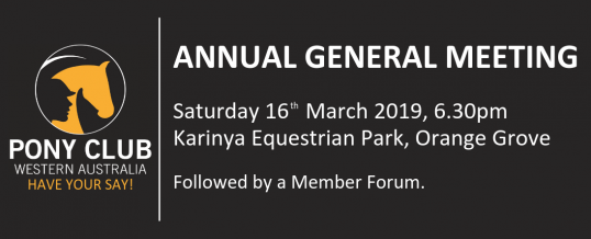 Call for Submission of Notices of Motion!