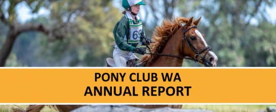 Pony Club WA Annual Report 2018