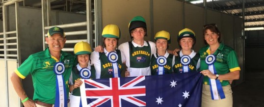 AUSTRALIA WINS INTERNATIONAL MOUNTED GAMES 2019!
