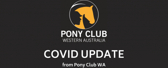Covid Update from Pony Club WA