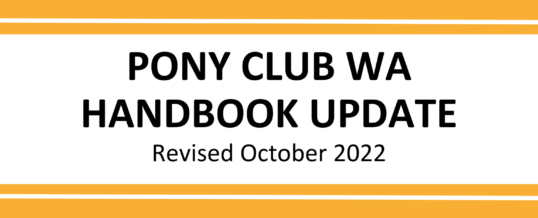 Pony Club WA Handbook