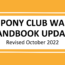 Pony Club WA Handbook