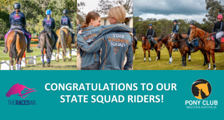 Congratulations 2023 State Squad Riders!